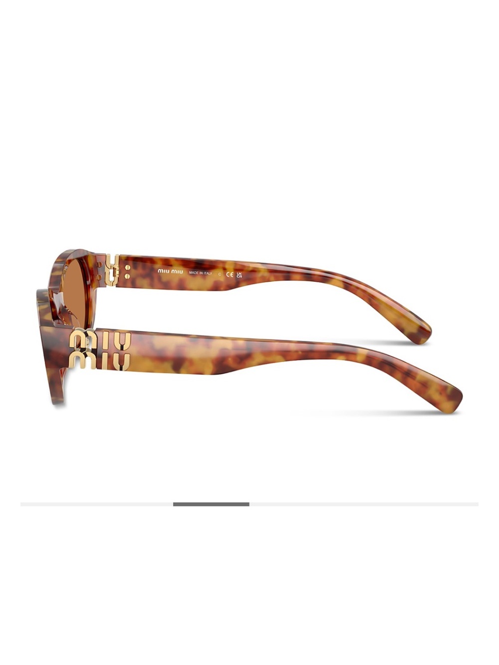 NWOT Best Selling Miu Miu A03S Tortoise Frame Sunglasses - Picture 2 of 10